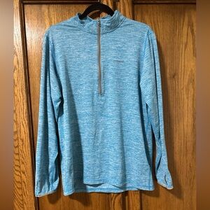Patagonia Tropic Comfort Quarter-Zip Performance Long Sleeve Pullover Shirt Sz M